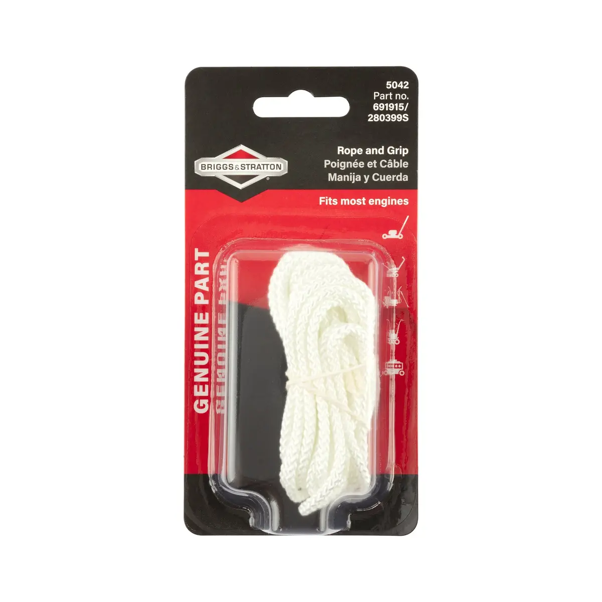 Briggs & Stratton 5042K Starter Rope Grip 1