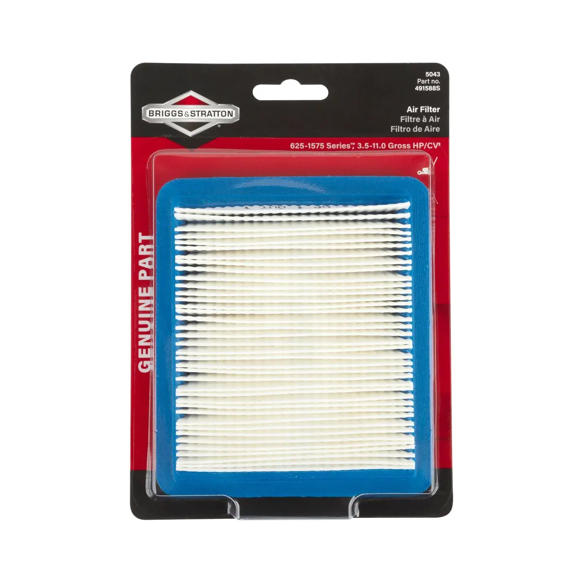 Briggs & Stratton 5043K Air Filter Cartridge 1