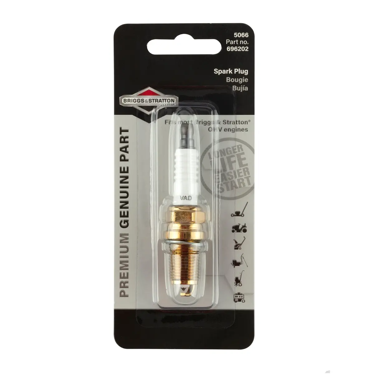 Briggs & Stratton 5066K Pro Sr Plug-Spark 1