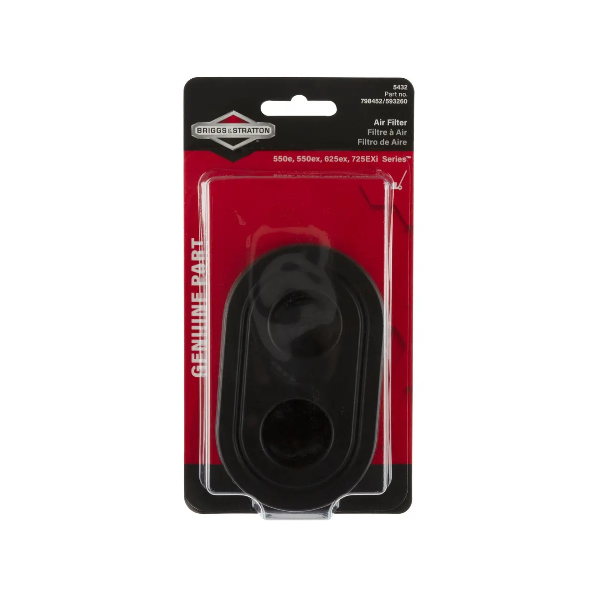 Briggs & Stratton 5432K Air Filter Cartridge 1