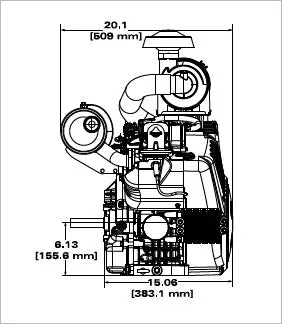 Briggs & Stratton 611477-1237-J1 Vanguard 33 Hp 993Cc Horizontal Shaft Engine 2