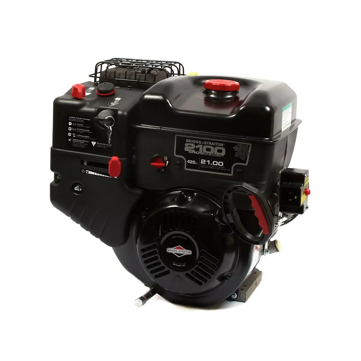 Briggs & Stratton 25M137-0019-F1 Snow Series 21 Gt 420Cc Horizontal Engine 1
