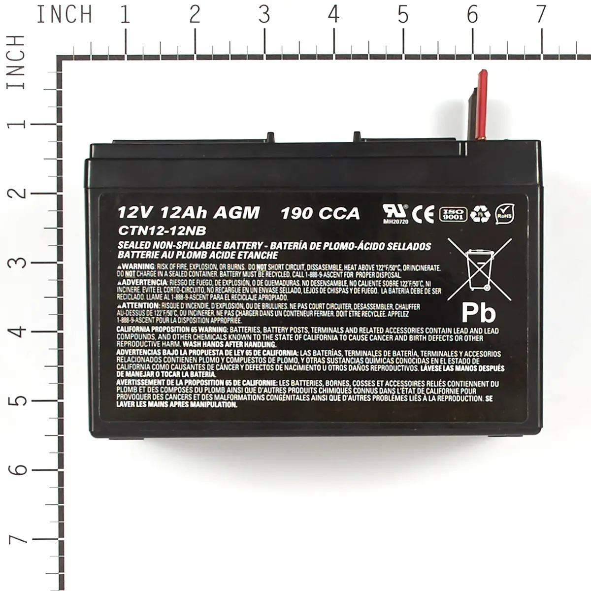Briggs & Stratton 7600188Yp Sealed Battery Kit 2