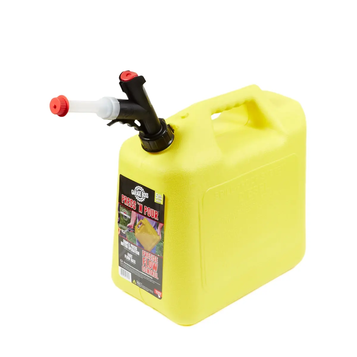 Briggs & Stratton Gb356 Garageboss Press 'N Pour Diesel Can, 5 Gallon 1
