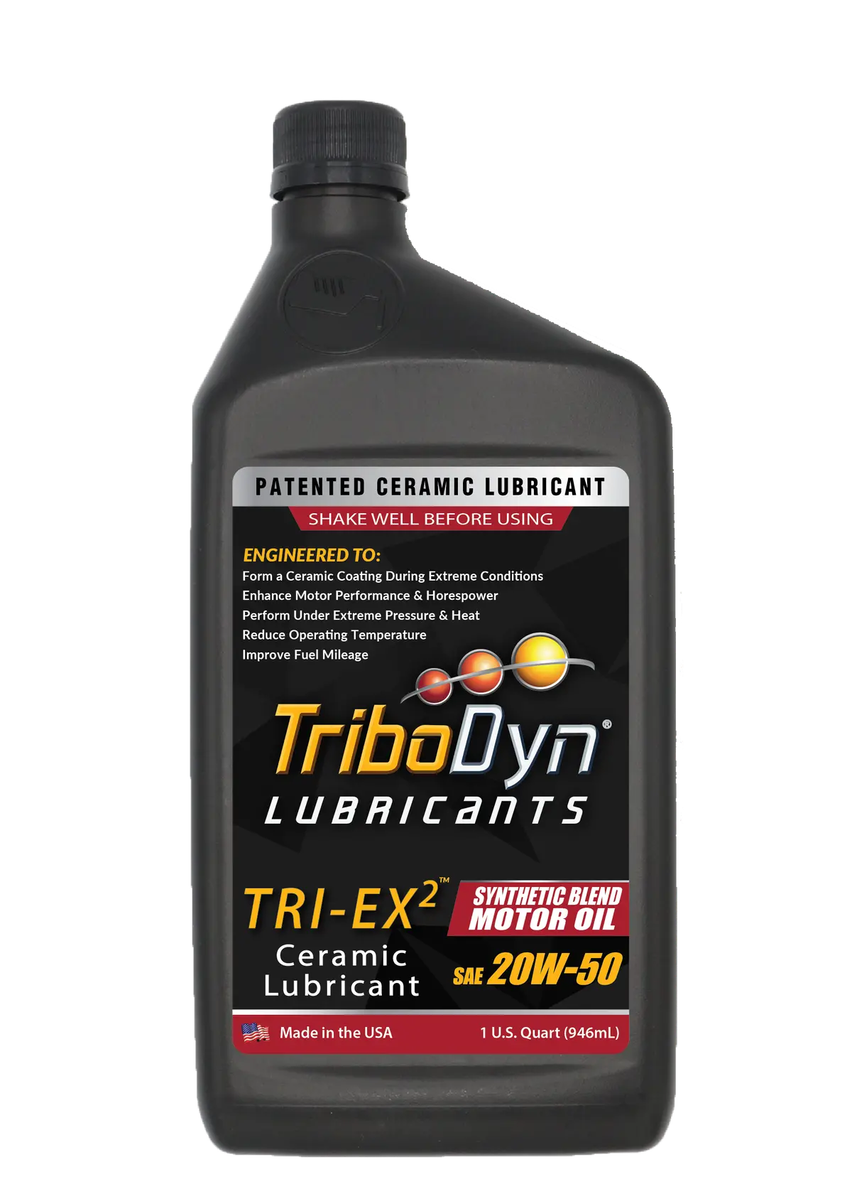 Tri-Ex2 20W-50 Synthetic Blend Motor Oil 1