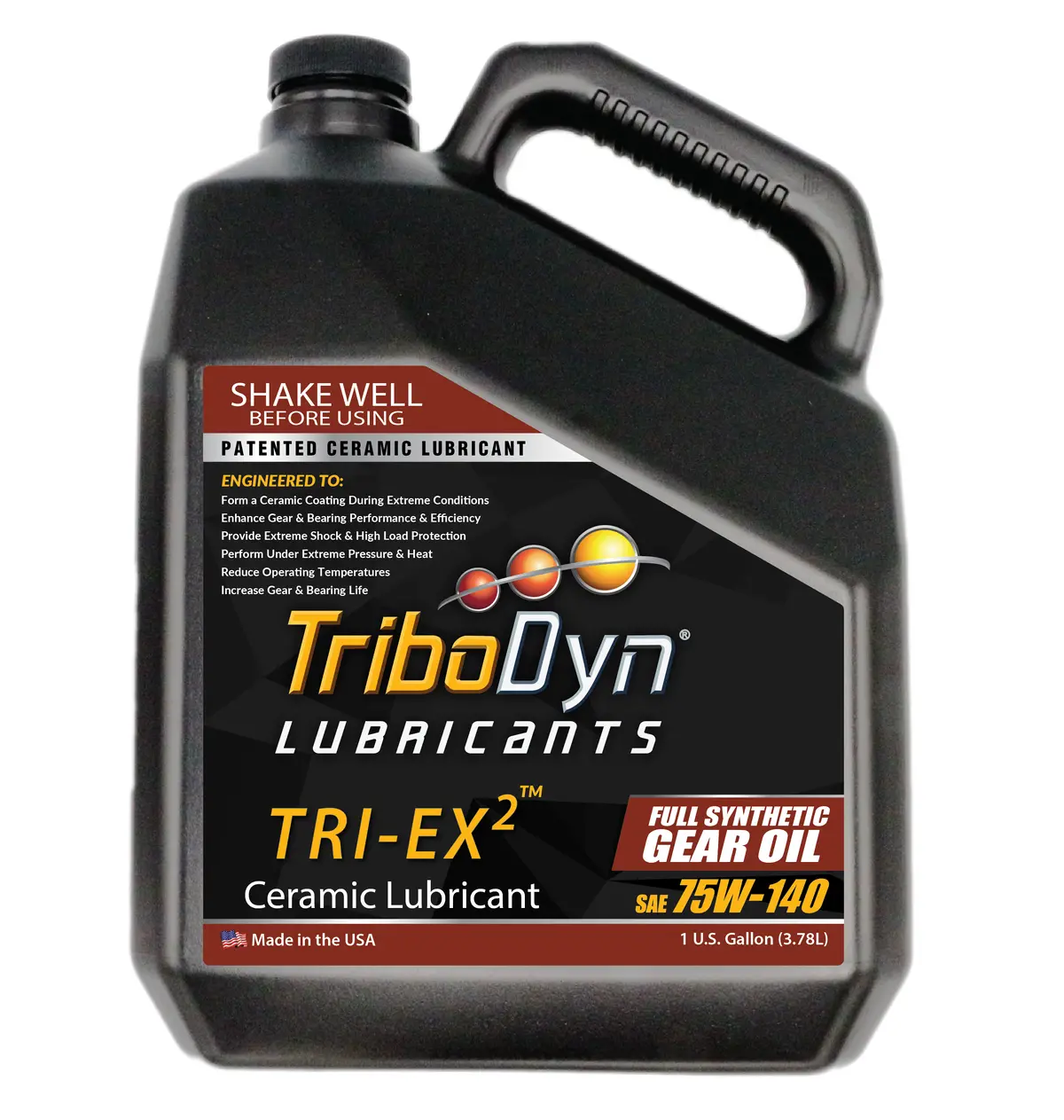 Tri-Ex2 75W-140 Full Synthetic Gear Oil 2