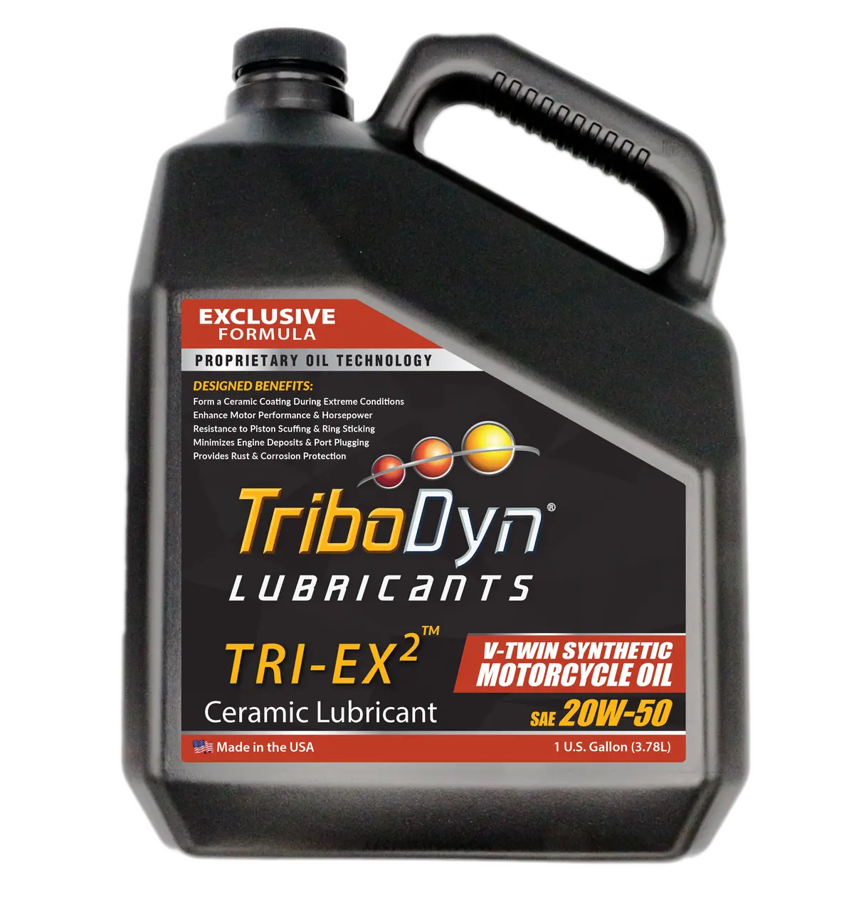 Tri-Ex2 20W-50 V-Twin Synthetic Motorcycle Oil 2