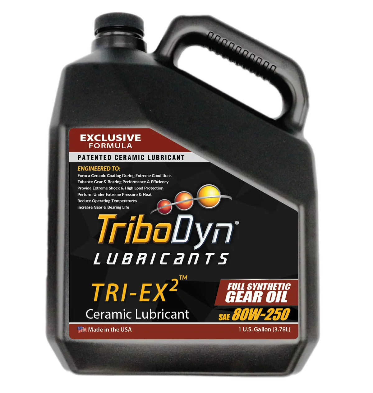 Tri-Ex2 80W-250 Full Synthetic Gear Oil 1