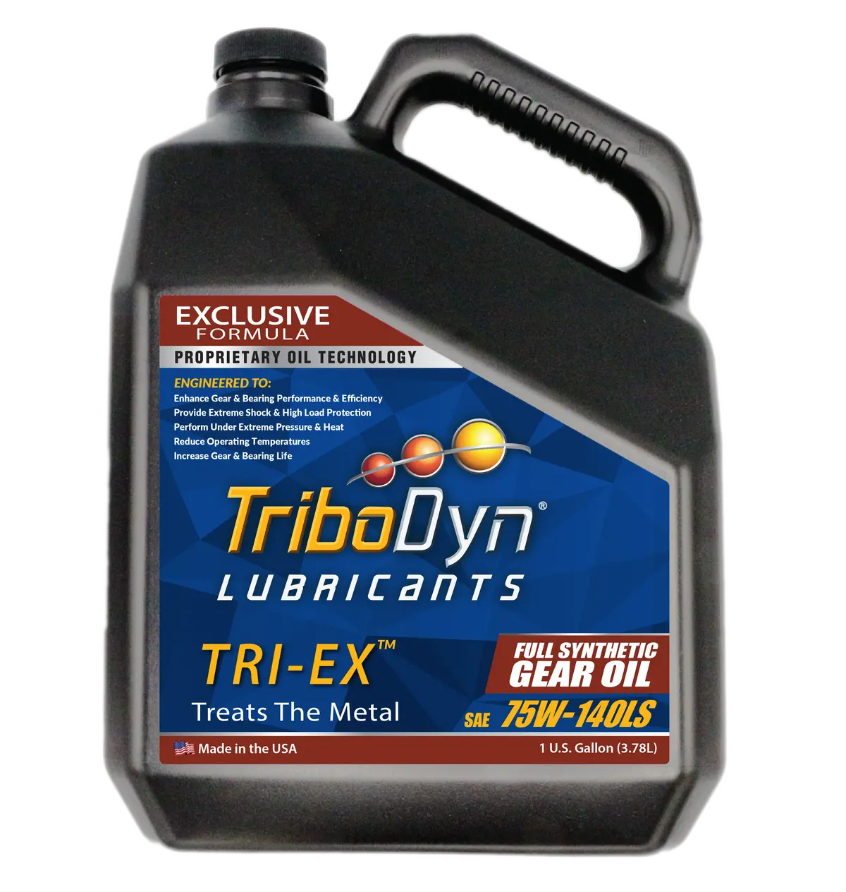 Tri-Ex 75W-140 Limited-Slip Synthetic Gear Oil – Rear Axle & Differential - Image 2