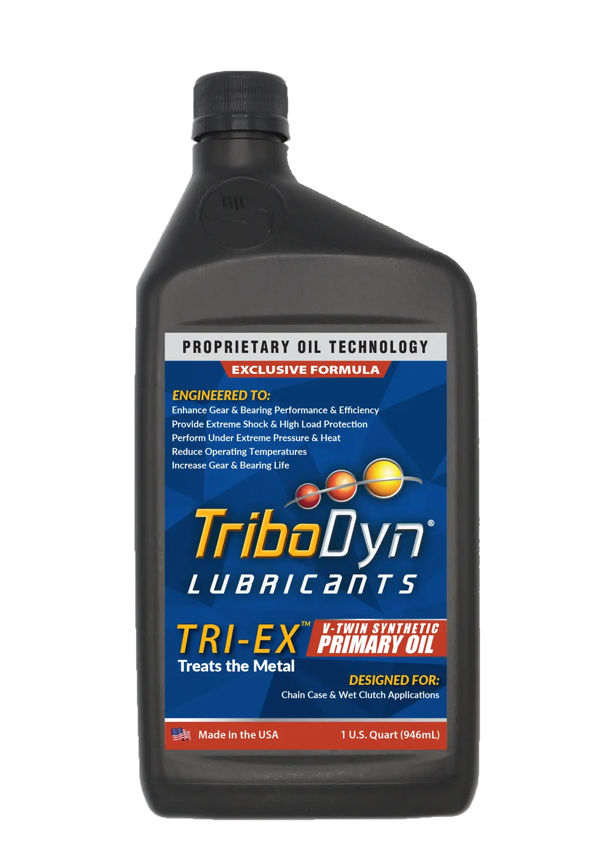 Tri-Ex V-Twin Primary Synthetic Oil 1