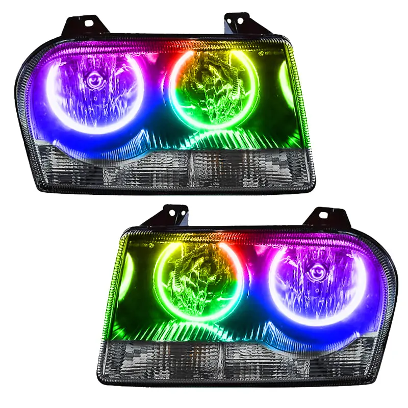 Oracle Colorshift Led Headlight Bulbs For 2005–2010 Chrysler 300 V6 – Smd Technology (Controller Sold Separately) 1