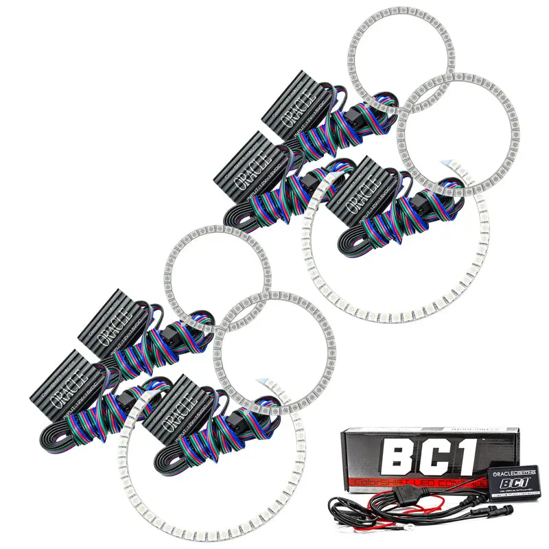 Oracle Colorshift Halo Kit With Bc1 Controller For 2008–2010 Scion Tc 1