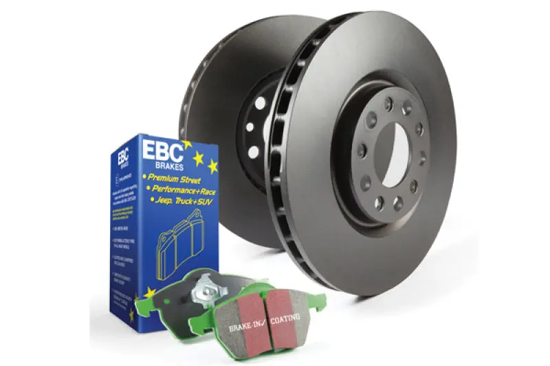 Ebc S11 Brake Service Kit – Greenstuff Pads And Rk Series Rotors 1