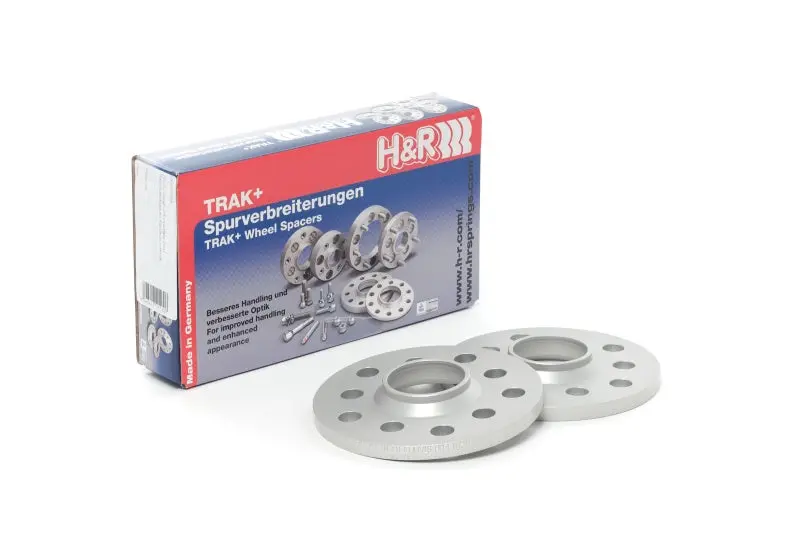 H&R Trak+ 10Mm Wheel Spacer – 5-Lug / 120Mm Pcd, 72.5Mm Center Bore, M12X1.5 Thread, Black Finish 1