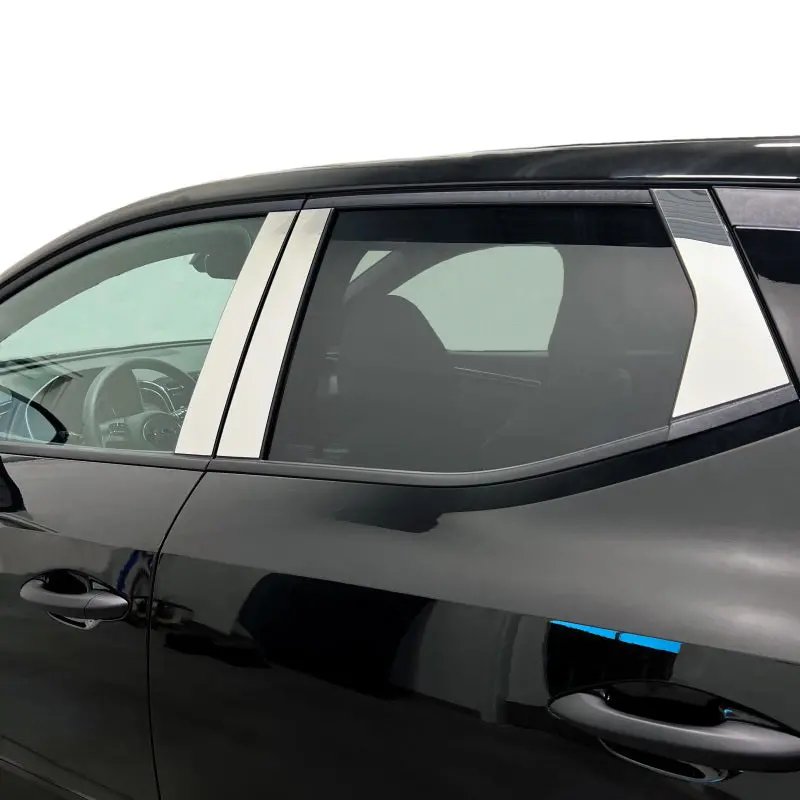 Putco Stainless Steel Classic Pillar Posts For 2022–2023 Hyundai Santa Cruz 1