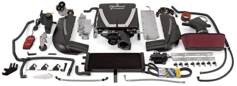 Edelbrock Stage 1 Supercharger Street Kit For 2006–2012 Corvette Ls7 – Includes Tuner Support 1