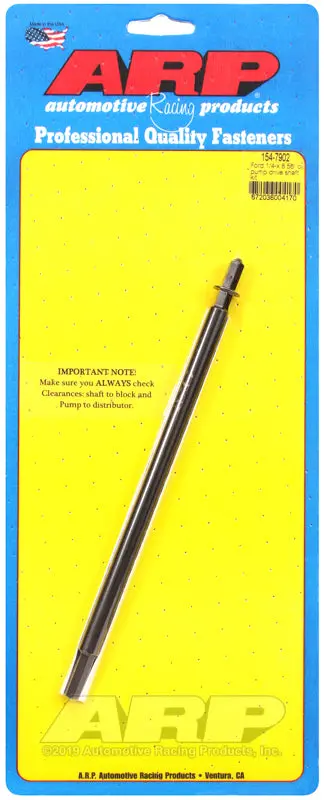 Arp Oil Pump Drive Shaft For Ford Fe-Series Engines (360–428 Cid) 1