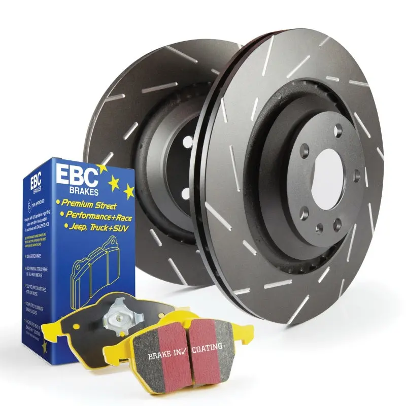 Ebc S9 Performance Brake Kit – Yellowstuff Pads + Usr Drilled & Slotted Rotors 1
