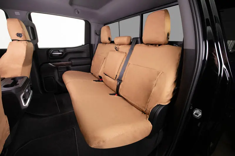 Covercraft Polycotton Seat Covers For 2019–2024 Chevrolet Silverado Front Seats 1