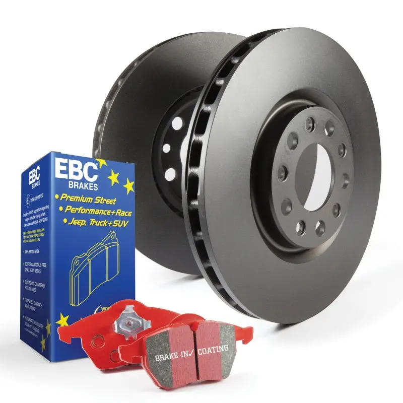 Ebc Redstuff High-Performance Brake Pad & Rk Rotor Kit 1