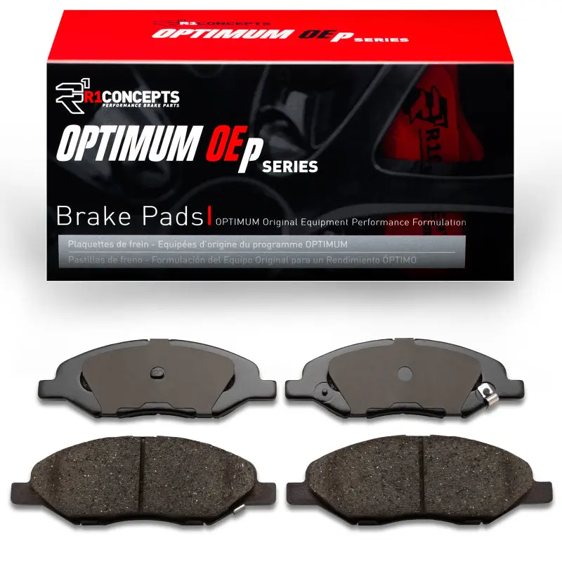 R1 Optimum Oe Front Brake Pads For 2007–2017 Nissan Tiida (Mexican Market) 1