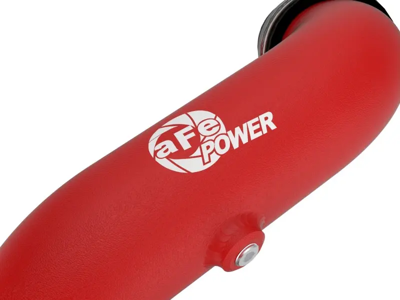 Afe Power Bladerunner Charge Pipe Kit For 2022–2023 Ford Explorer – Aluminum Hot/Cold Pipes With Red Anodized Finish 2