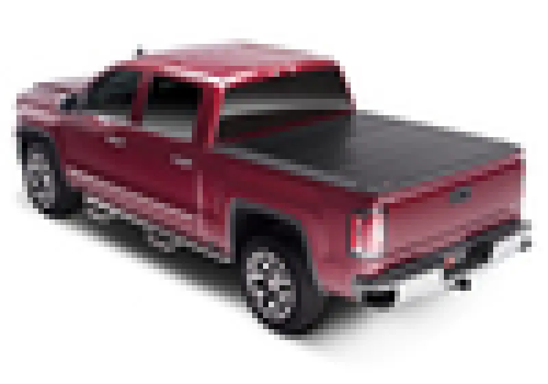 Bakflip Fibermax Retractable Tonneau Cover For 2017–2023 Ford Super Duty 8-Foot Beds 1