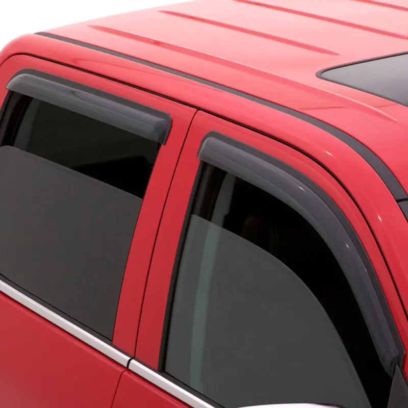 Avs Smoke Window Deflectors For 2015–2018 Hyundai Sonata – Outside-Mount Vent Visors (4-Piece) 1