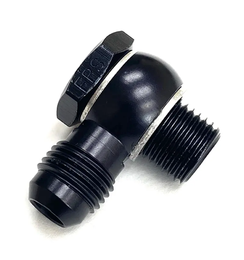 Fragola -4An Male Banjo Fitting With 10Mm X 1.0 Thread – Black Anodized 1
