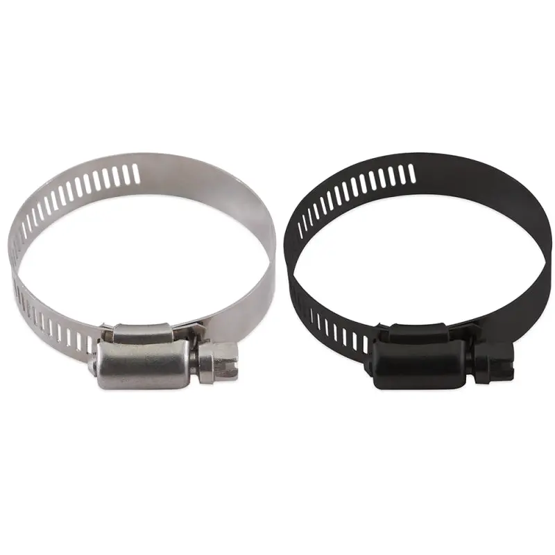 Mishimoto High-Torque Worm Gear Clamps – 1.57″ To 2.52″ (40–64Mm), 10-Pack, Matte Black 1