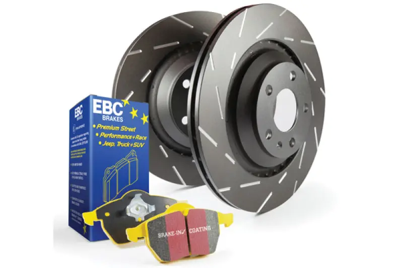 Ebc Yellowstuff High-Performance Brake Pad And Usr Drilled Rotor Kit (S9 Series) 1