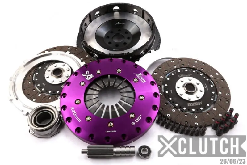 Xclutch Twin-Plate Organic Clutch Kit For 2002–2005 Lexus Is300 Base (3.0L) 1