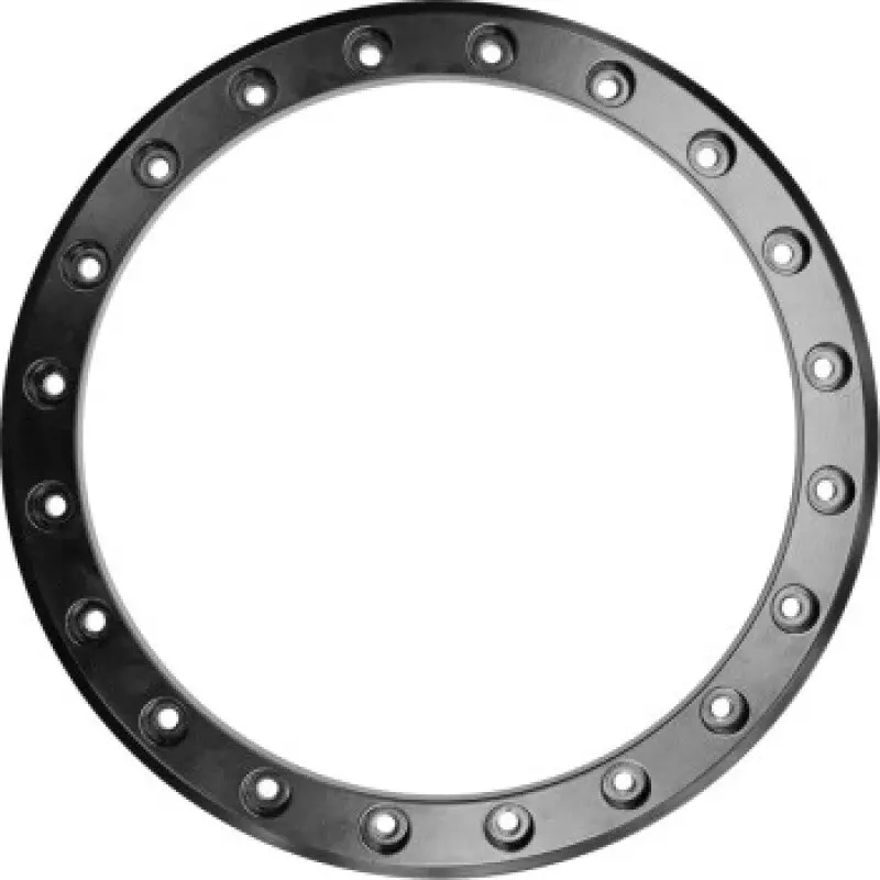 Raceline Mamba Beadlock Ring: 14" Diameter, 20-Hole, 8Mm Thickness – Matte Black Finish 1