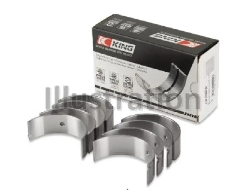 King Engine Bearings Connecting Rod Bearing Set For Ford Taunus 2000/2300 – Oversize +0.25Mm 1