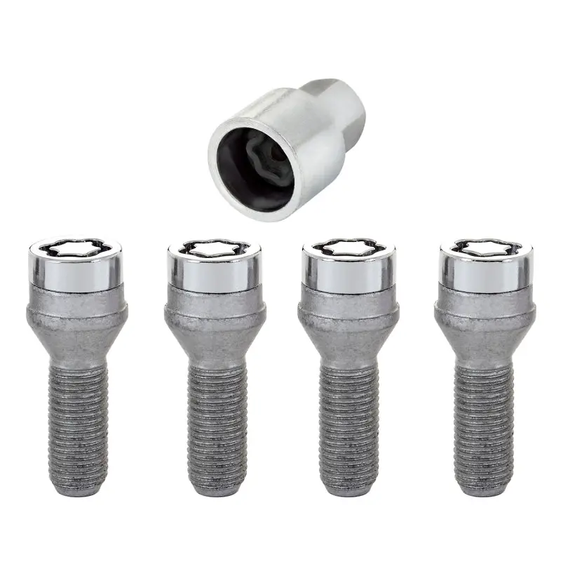 Mcgard Chrome Cone-Seat Wheel Lock Bolts – 4-Pack, M12X1.25, 19Mm Hex, 29.1Mm Shank 2