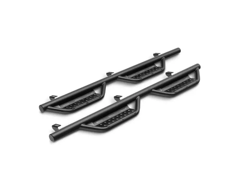 N-Fab Rs Nerf Steps For 2014–2019 Chevy/Gmc 1500 Gas-Powered Classic Crew Cabs – Texas Black, Cab-Length 1