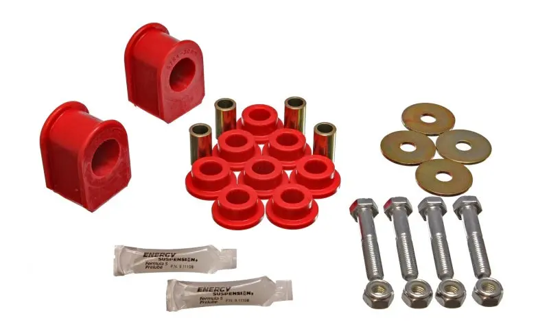Energy Suspension 99-04 Ford F-250 4Wd Red 30Mm Rear Sway Bar Bushing Set 1