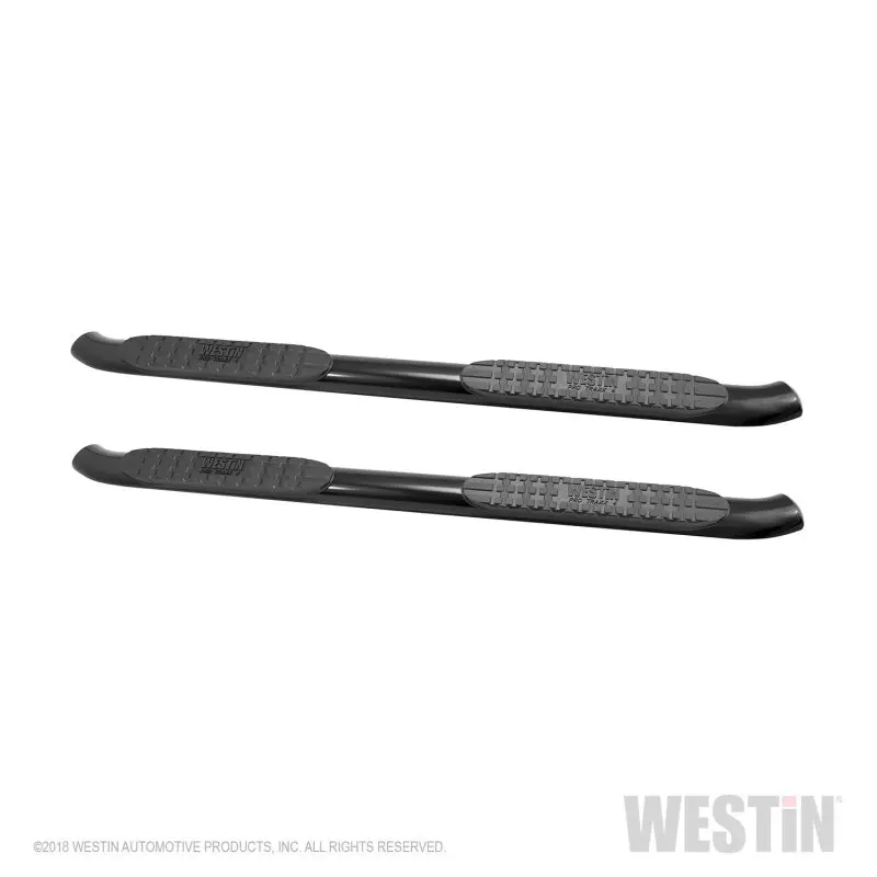 Westin Pro Traxx Oval Nerf Step Bars – Black, 4-Piece, Fits 2015–2018 Ford F-150 Supercab 1