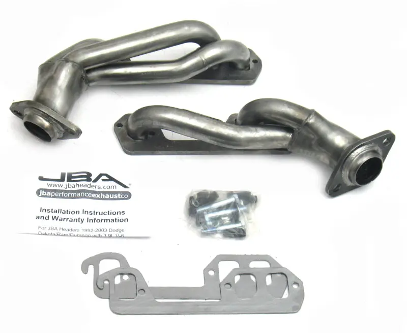 Jba Cat-Forward Header For 1996–2003 Dodge 3.9L V6 Trucks – 409 Stainless Steel, 1.5" Primary Tubes 1