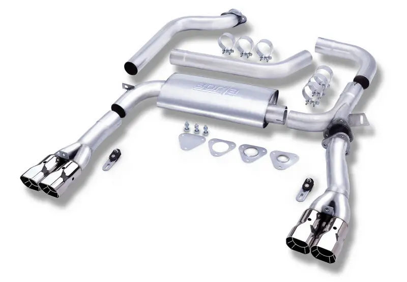 Borla Adjustable Stainless Steel Cat-Back Exhaust For 1995–1997 Camaro & Trans Am 5.7L 1