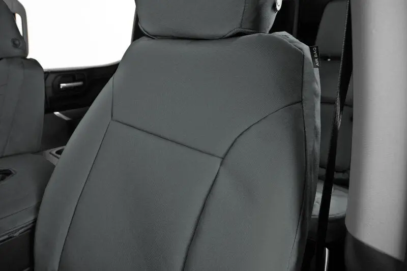 Covercraft Endura Custom Seat Covers For 2018–2024 Toyota Camry – Second Row, Charcoal-On-Charcoal 1