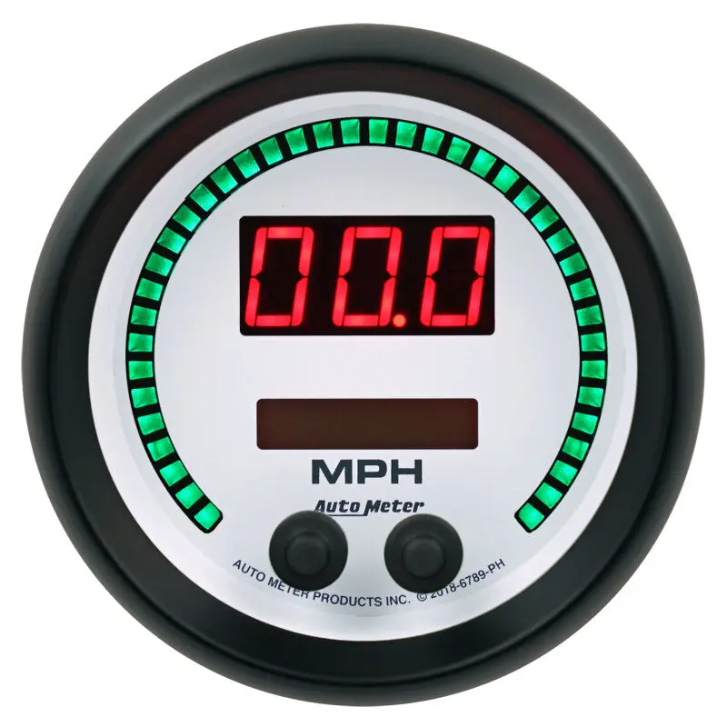 Autometer Phantom Elite Digital Speedometer – 85.7Mm, Switchable 260 Mph / 260 Km/H 1