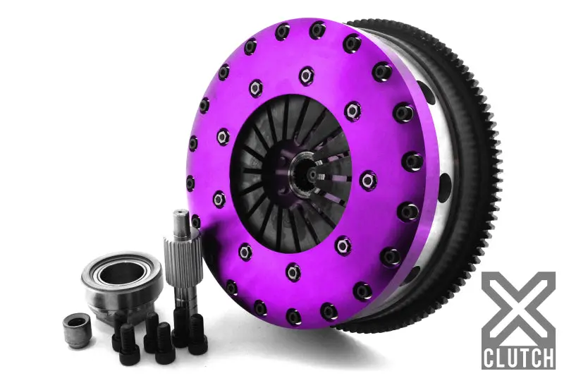 Xclutch 11-13 Bmw 335Is Base 3.0L 9In Twin Solid Ceramic Clutch Kit (6 Bolt/Pb In Input Shaft) 1