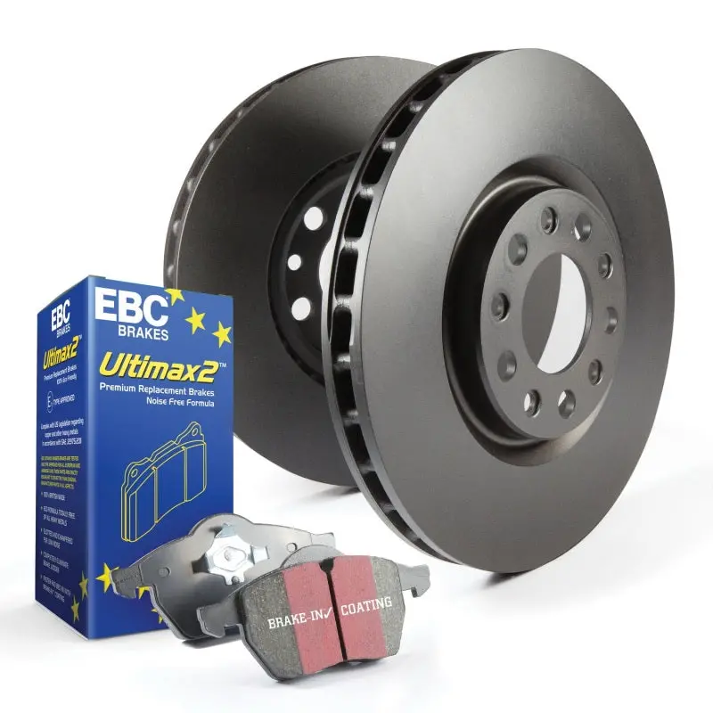 Ebc Ultimax Dual-Axle Brake Kit For S20 Platforms – Front And Rear Pads + Rk Rotors 1