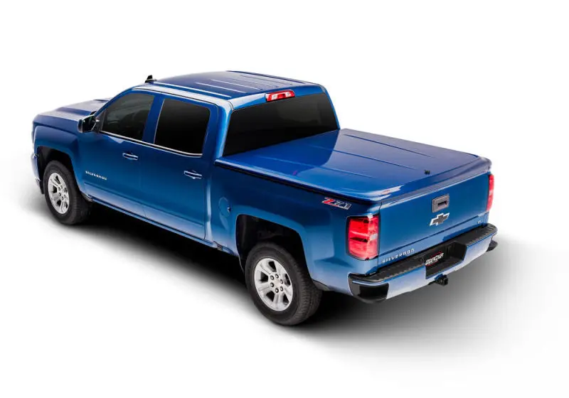 Undercover Lux Soft Tonneau Cover For 2018–2019 Toyota Tacoma (6Ft Bed) – Calvary Blue, Requires Factory Deck Rails 1
