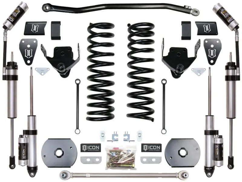 Icon Stage 3 Suspension System For 2014+ Ram 2500 4Wd – 4.5-Inch Lift With Comprehensive Components 1