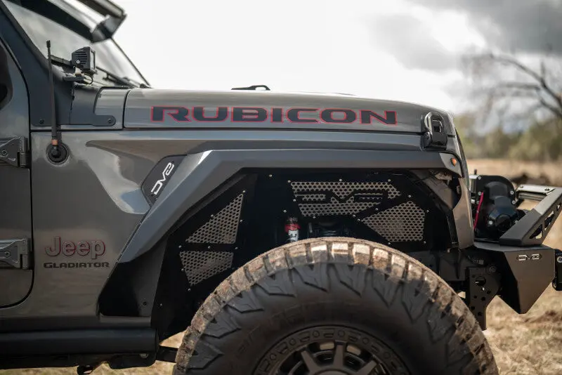 Dv8 Offroad Armor-Grade Fender Flares For 2020–2025 Jeep Gladiator Jt 1