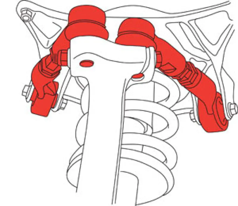 Spc Performance Adjustable Upper Control Arm Kit – Front Fitment For Audi A4/S4/Rs4 (1998–2008) & Vw Passat (1998–2005) 2