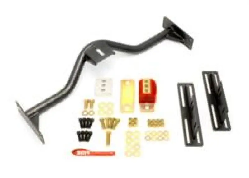 Bmr Transmission Crossmember — Black Hammertone Finish — For 1967–1969 F-Body (Th350/Pg/700R4/4L60E Conversions) 1