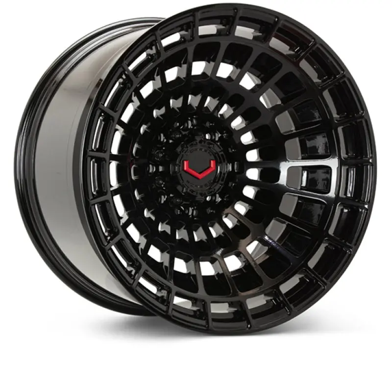 Vossen Lcx-04 Gloss Black Forged Alloy Wheel – 22X9.5, 6X139.7 Bolt Pattern, +20Mm Offset, 78.1Mm Center Bore, Deep Lip 1